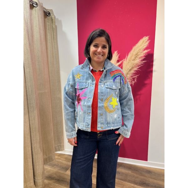 VESTE EN JEAN  ETOILE
