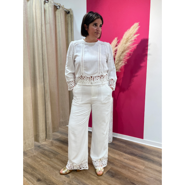 BLOUSE BLANCHE LA PETITE ETOILE
