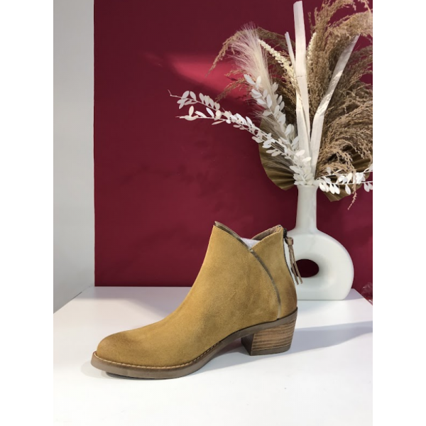 Bottines Ange MKD cuir étoile - Intuitive