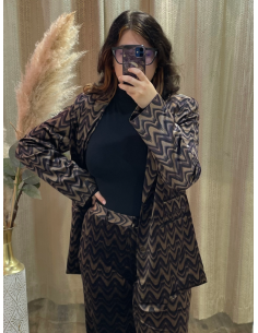 VESTE VELOURS SEE U SOON 2