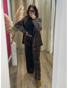 VESTE VELOURS SEE U SOON